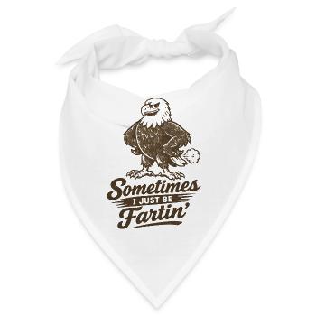 Manchmal furze ich einfach nur. - Bandana - Weiß - Vorne