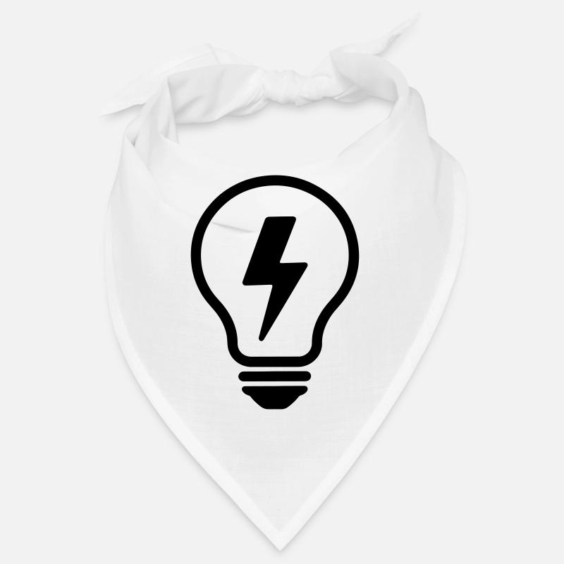 T-shirt Idée Créative - Electric Light Bulb Bandana