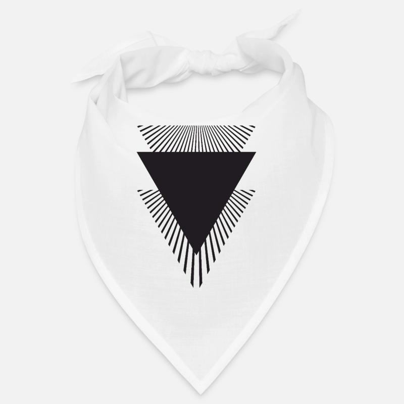 Radiant Triangles Geometry Bandana
