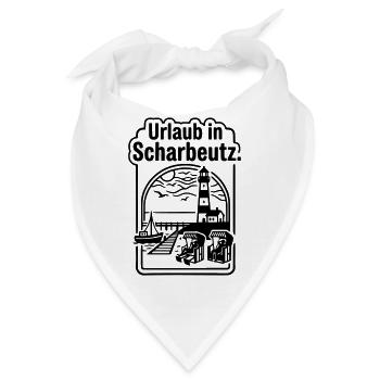 Scharbeutz Urlaub - Bandana - Weiß - Vorne