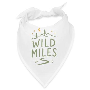 Wandern – Outdoor-Abenteuer – Wild Miles - Bandana - Weiß - Vorne
