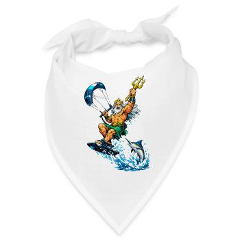 Neptun einmal Sportlich - Bandana - Weiß - Vorne