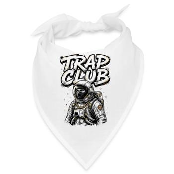TrapClub Astronautenkette - Bandana - Weiß - Vorne