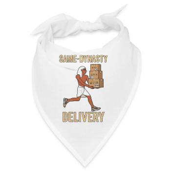 Paketbote Hieroglyphen Pakete - Bandana - Weiß - Vorne