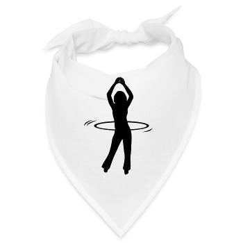 hulahoop - Bandana - Weiß - Vorne