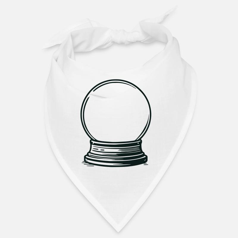 Snow globe empty Bandana