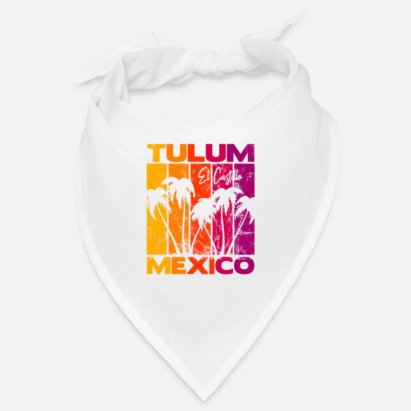 Tulum El Castillo Mexique Bandana