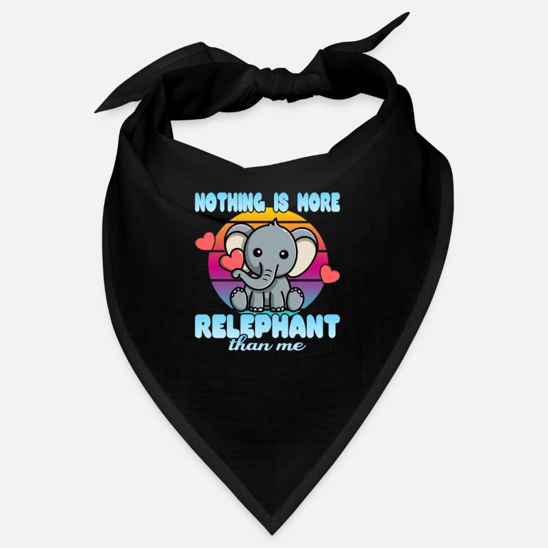 Rien n’est plus Relephant que moi Bandana