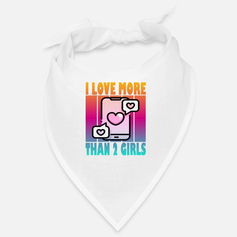 J’aime plus de 2 filles - Polyamor Bandana