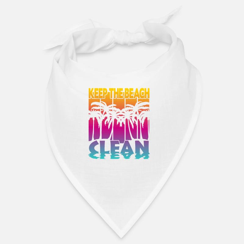 Keep the Beach clean Bandana