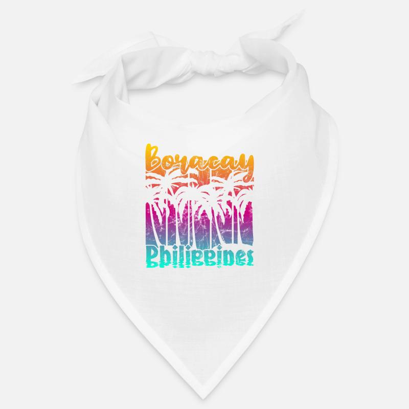 Vintage Boracay Philippines Bandana