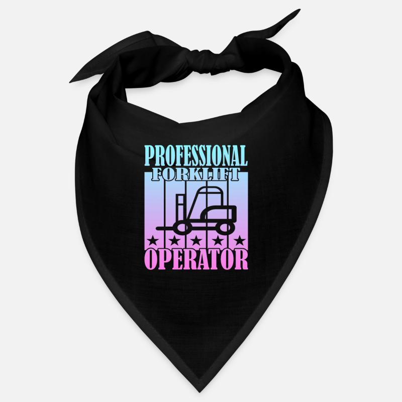 Opérateur professionnel de chariot élévateur Bandana