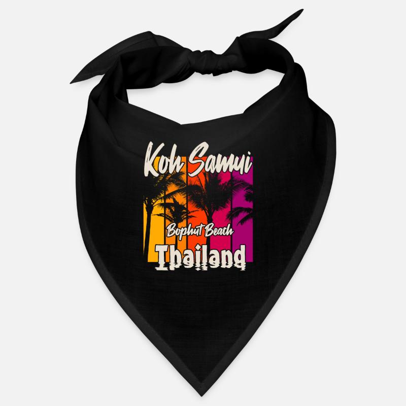 Koh Samui Thaïlande Bophut Beach Bandana
