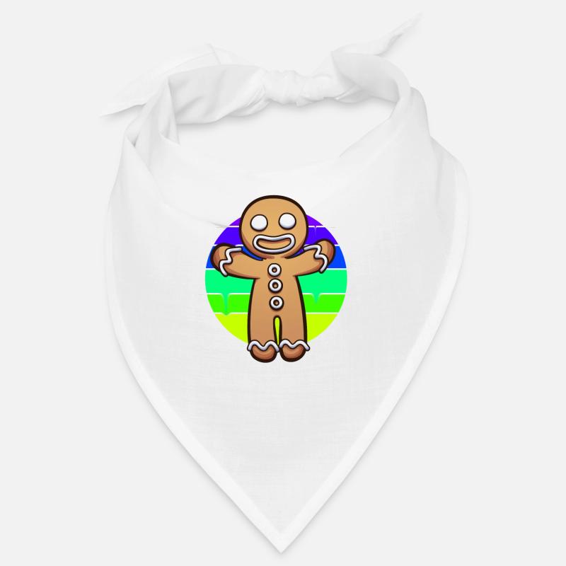 Gingerbread Man Sunset Bandana