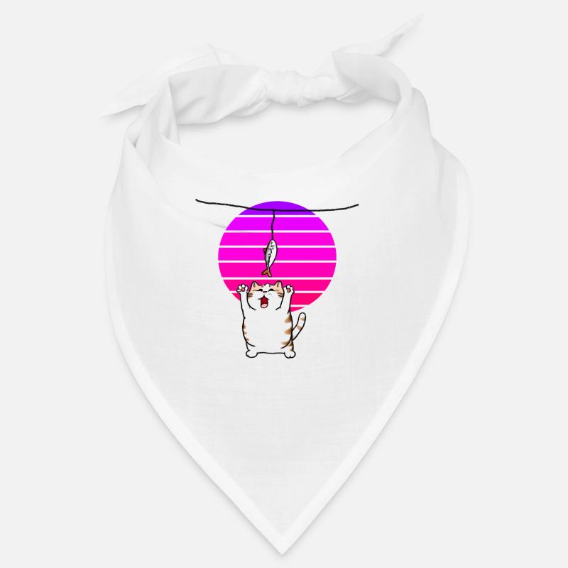 Le chat attrape le poisson Bandana