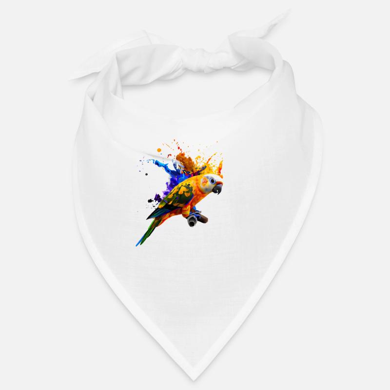 Papagei - Farbexplosion Bandana