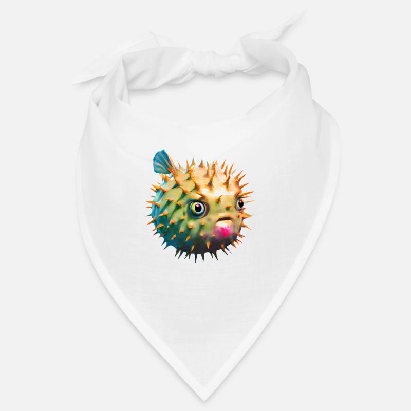 Poisson-globe gonflé Bandana