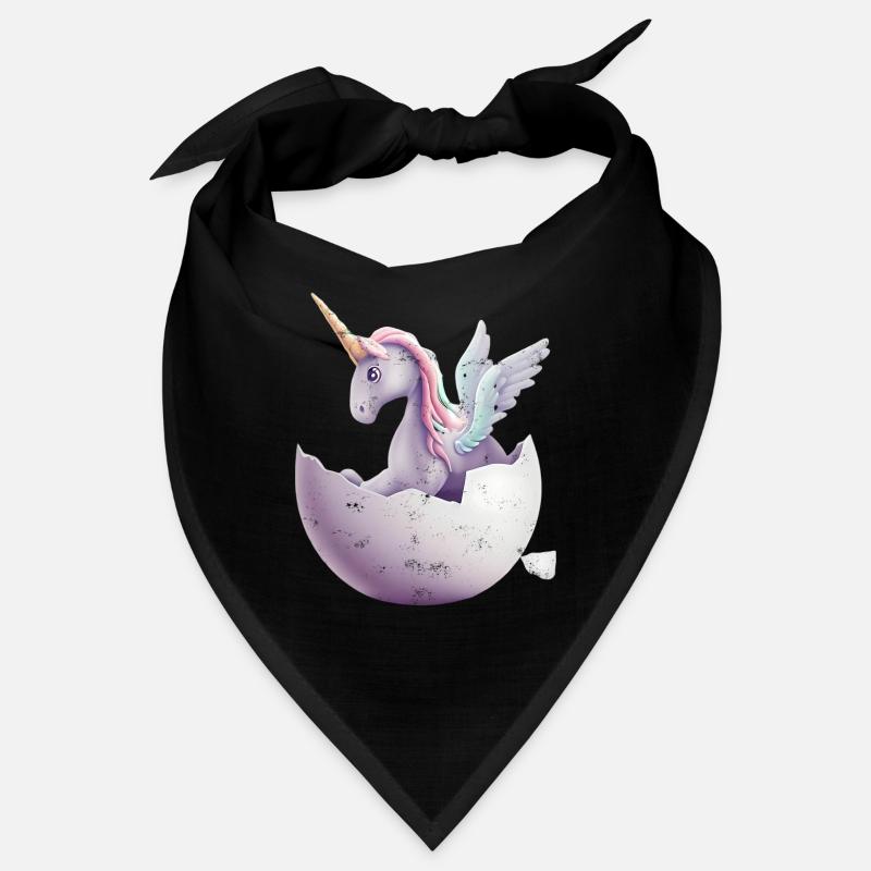 Baby unicorn hatches from egg Bandana