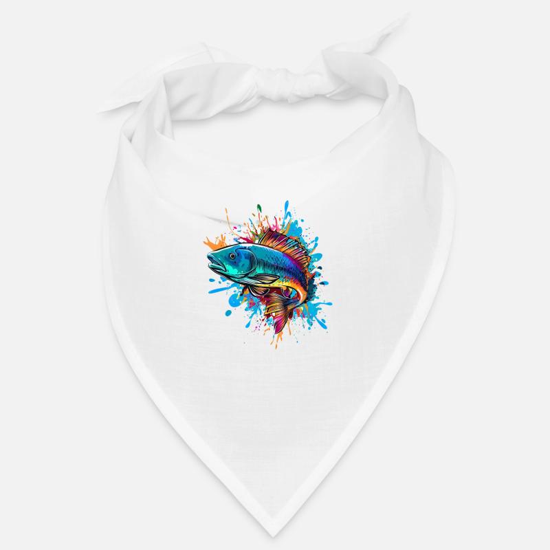 Poisson coloré Bandana
