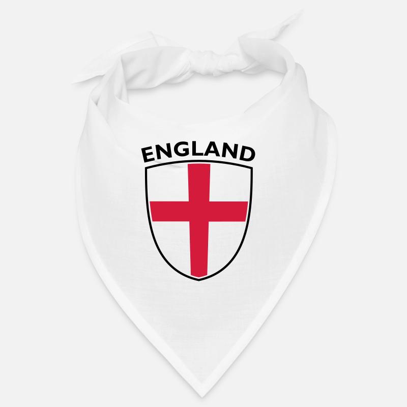 SHIELD ENGLAND - Bandana - Weiß