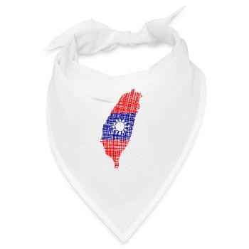 Taiwan taiwan - Bandana - Weiß - Vorne
