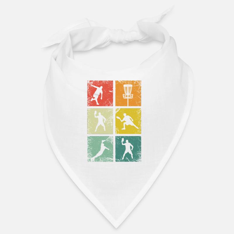 Frisbee Disc Golf - Bandana - Weiß