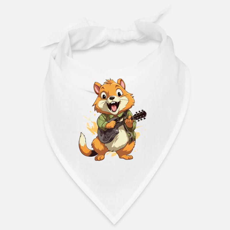 Harmonic Squirrel Serenade Bandana