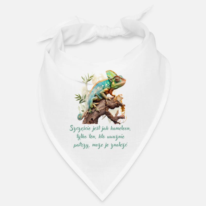 Caméléon-Bonheur est comme un caméléon, ... pôle Bandana