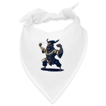 Jew Jitsu Hilarious Jiu Jitsu Pun Martial Arts - Bandana - Weiß - Vorne