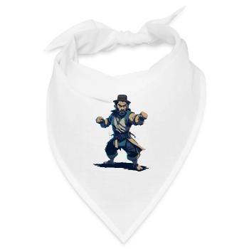 Jew Jitsu Hilarious Jiu Jitsu Pun Martial Arts - Bandana - Weiß - Vorne