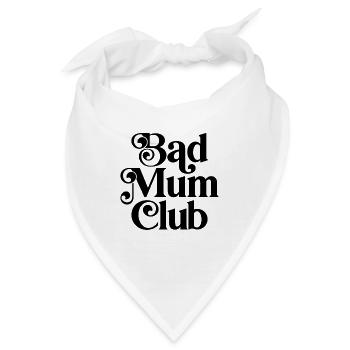 Bad Mum Club - Bandana - Weiß - Vorne