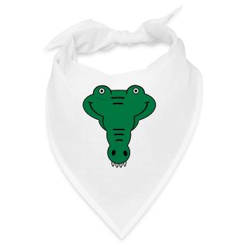 Alligator - Bandana - Weiß - Vorne