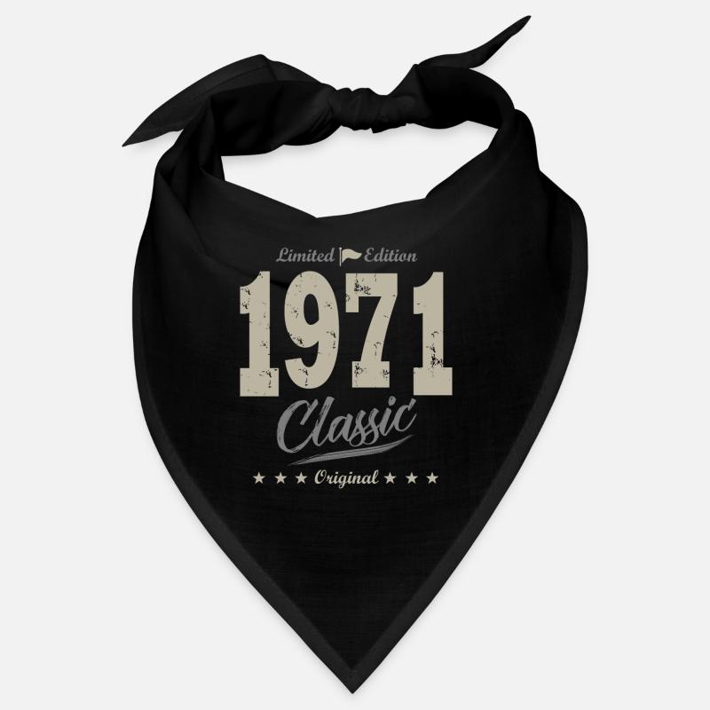 anniversaire 52 ans 1971 année de naissance Bandana