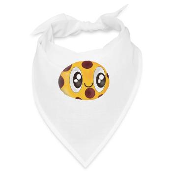 Der kleine Keks - Bandana - Weiß - Vorne