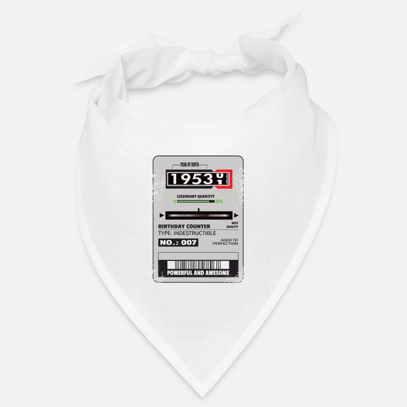 Three-phase meter birthday 1953 gift Bandana