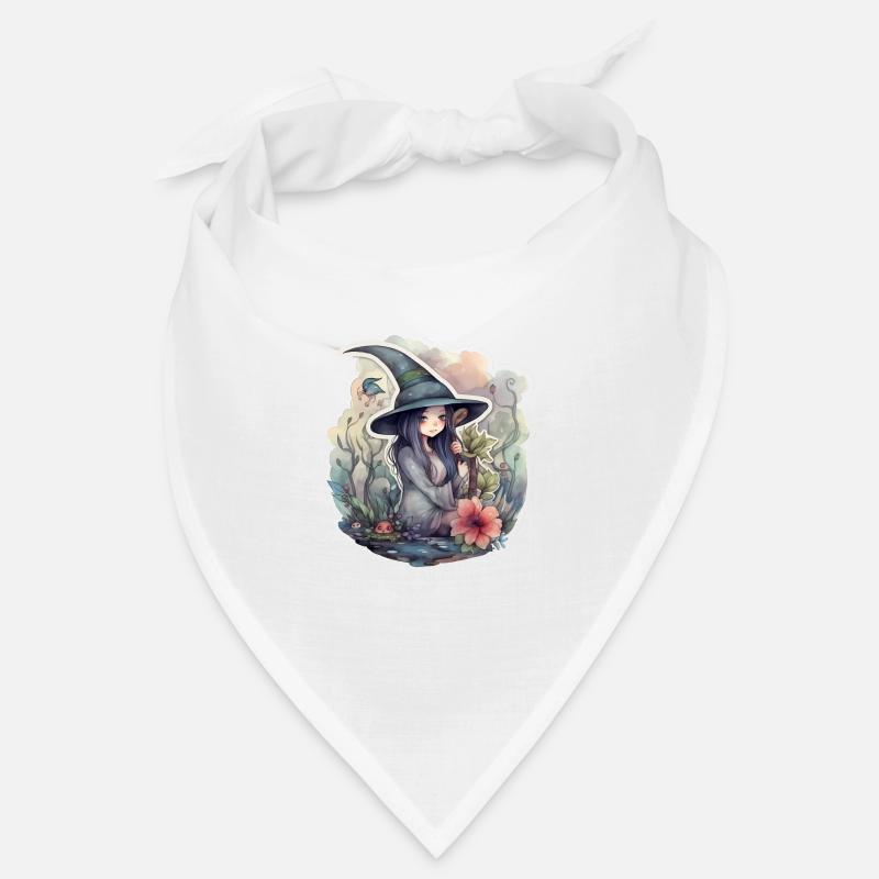 Sorcière douce dans l’eau - Bandana - blanc
