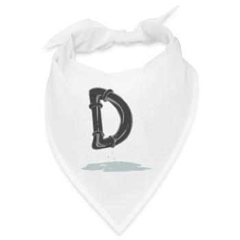 rohr d - Bandana - Weiß - Vorne
