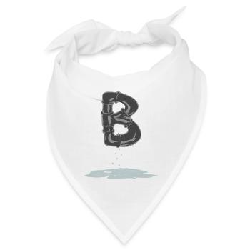 rohr b - Bandana - Weiß - Vorne