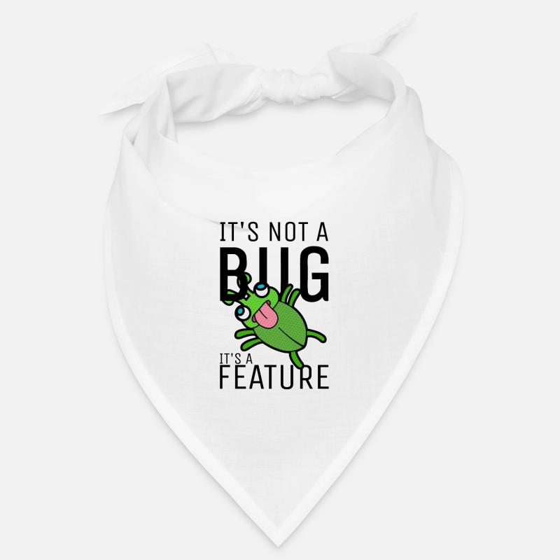 Not a Bug It's a Feature Developer Coder Bandana