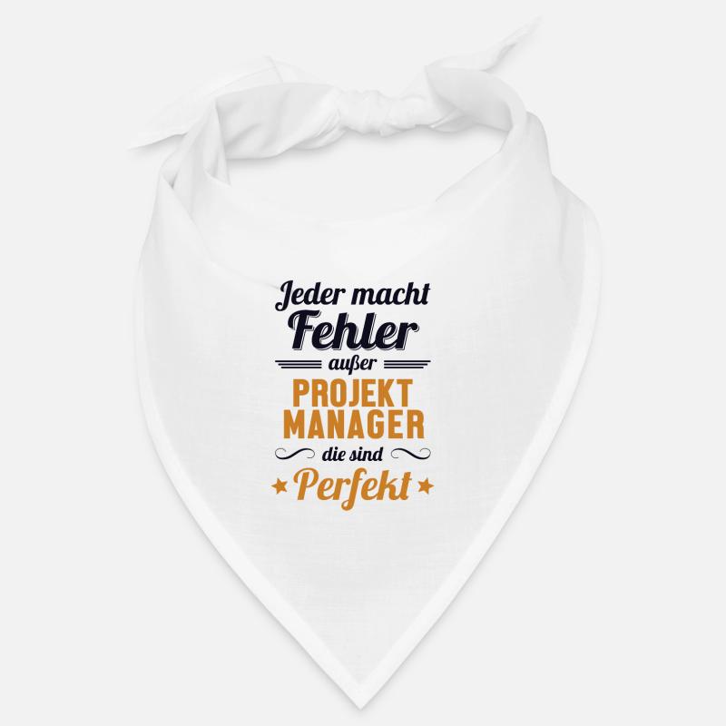 Projektmanager sind Perfekt IT-Projektleiter - Bandana - Weiß