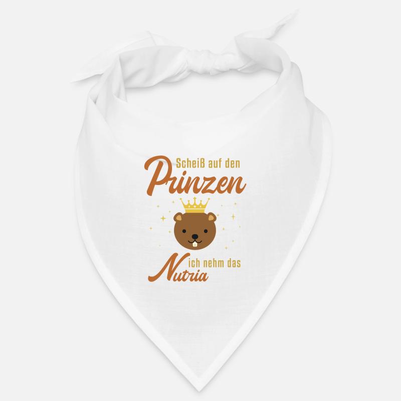 Ich nehm das Nutria Sumpfbiber Biber Biberratte Bandana