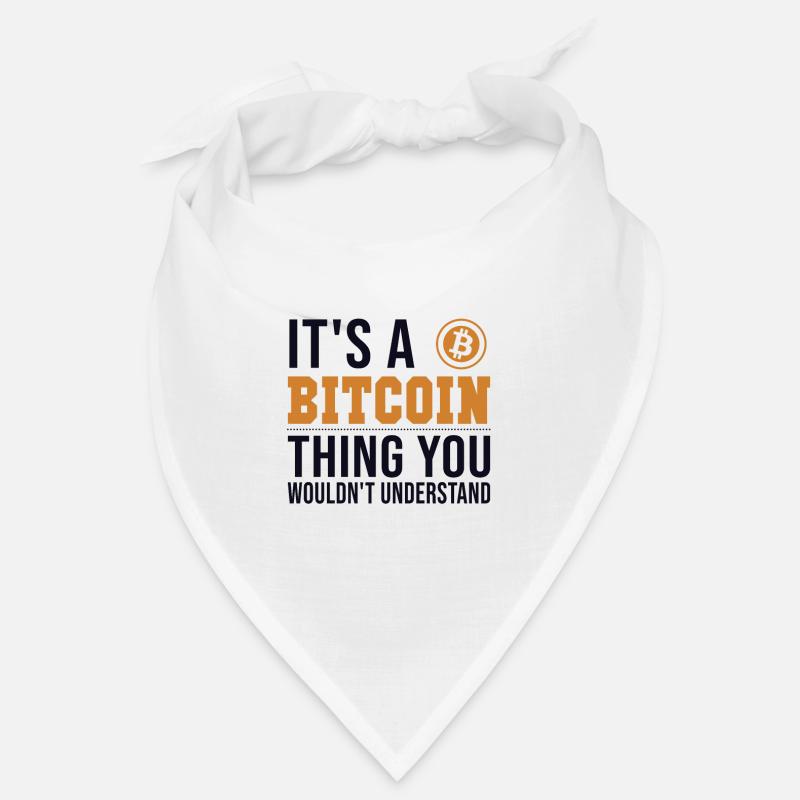 It's a Bitcoin Thing Crypto Blockchain Bandana