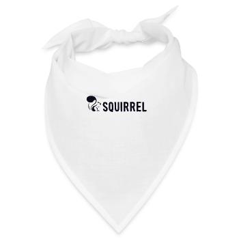 Squirrel Fuchshörnchen Grauhörnchen Squirrel - Bandana - Weiß - Vorne
