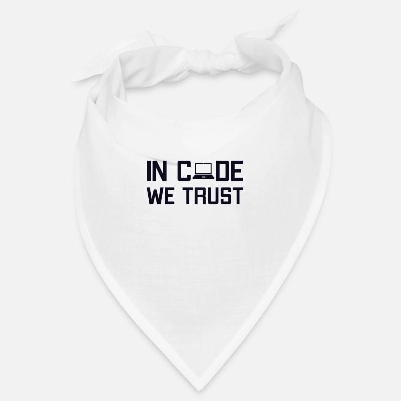 In Code We Trust Softwareingenieur Developer Bandana