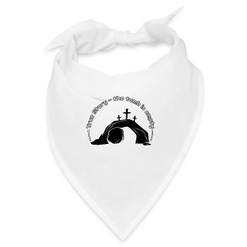 Wahre Geschichte das Grab ist leer - Bandana - Weiß - Vorne
