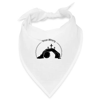 Wahre Geschichte - Bandana - Weiß - Vorne