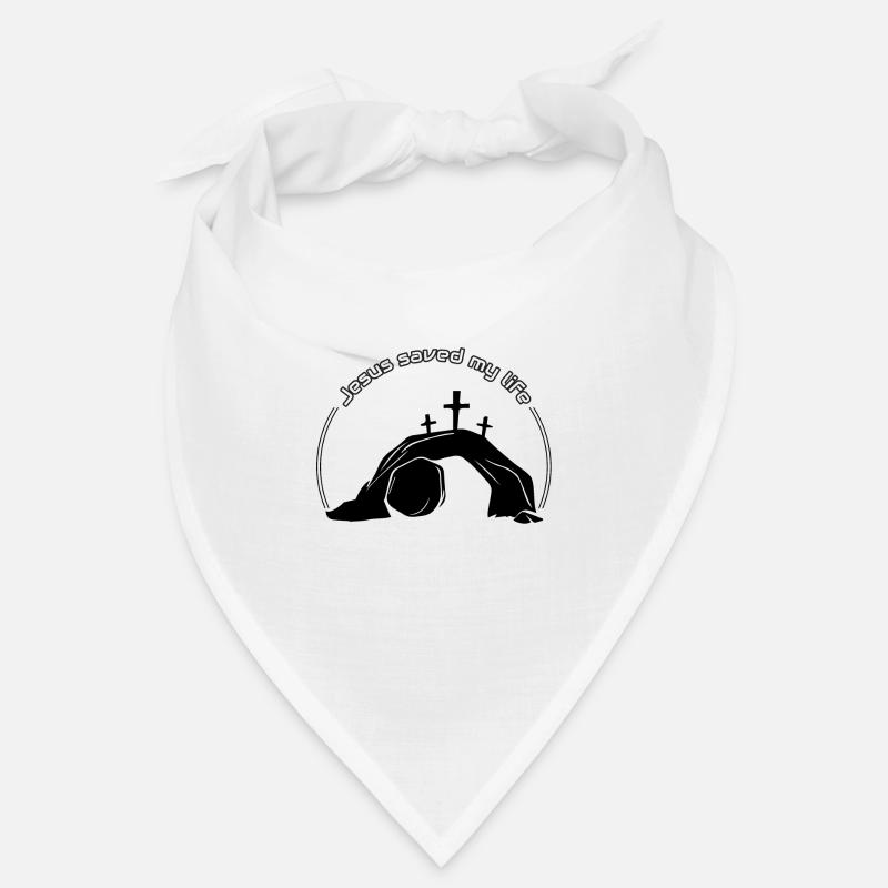 Jesus hat mir das Leben gerettet Bandana