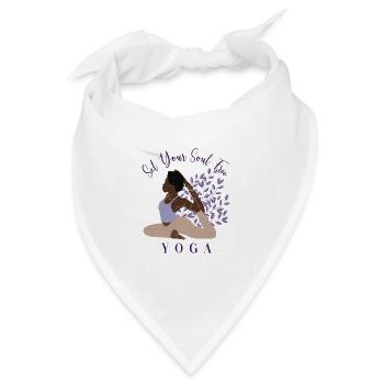 Set Your Soul Free Ashtanga Hatha Asanas - Bandana - Weiß - Vorne