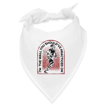 I'm The Wall You Should've Practiced On Lax - Bandana - Weiß - Vorne