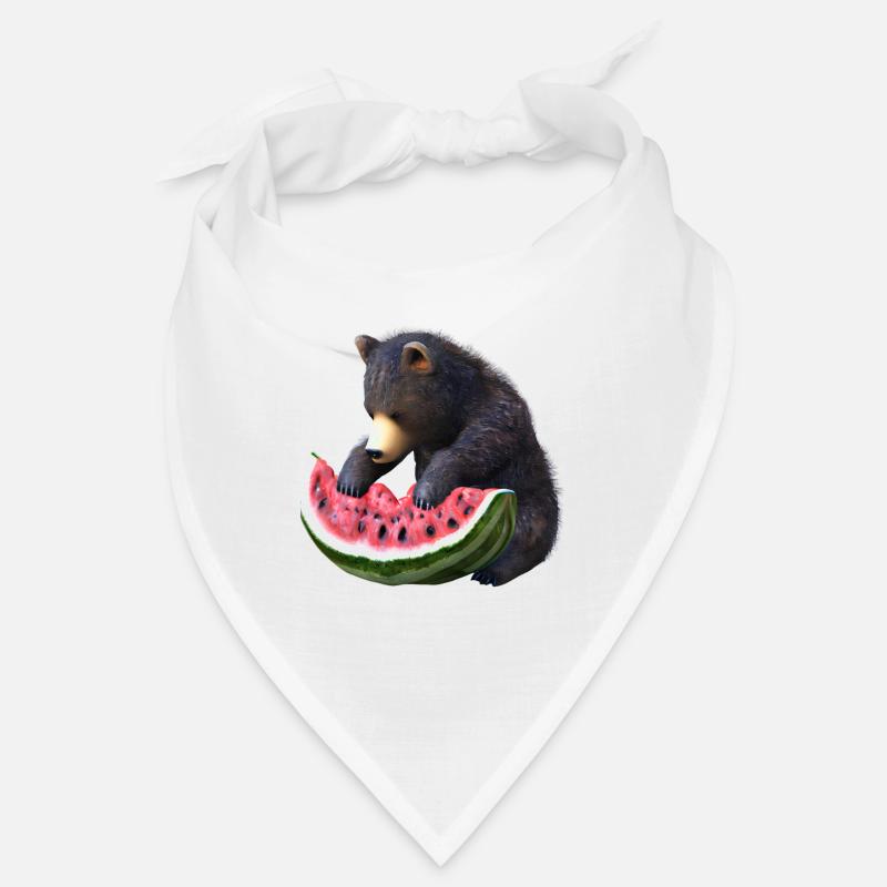 Ours à la pastèque Bandana